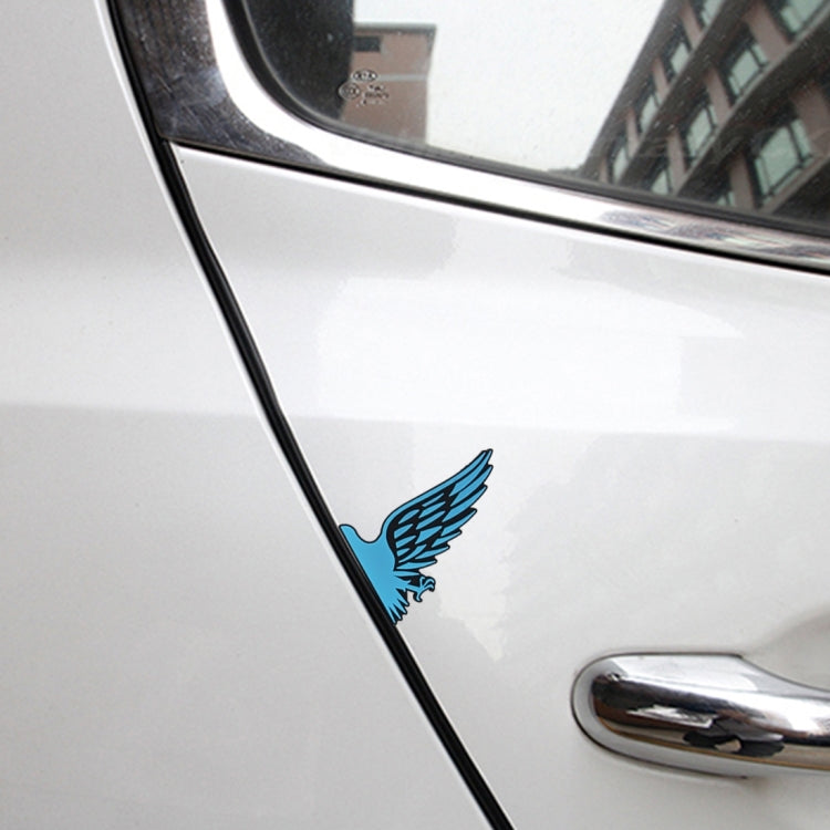 8 PCS Hawk Shape Cartoon Style PVC Car Auto Protection Anti-scratch Door Guard Decorative Sticker