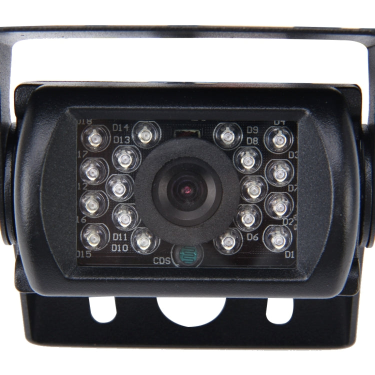 Universal 720×540 Effective Pixel NTSC 60HZ CMOS II Waterproof Car Rear View Backup Camera With 18 LED Lamps, DC 12-24V