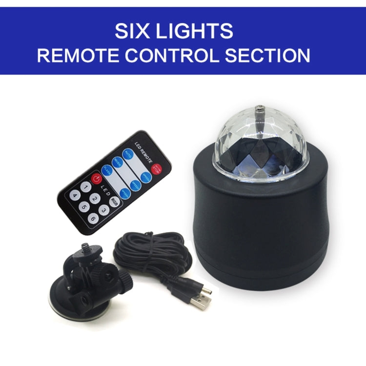 Car Windshield Colorful Decorative DJ Flash Atmosphere Light Star Music Light Lamp, DC 5V