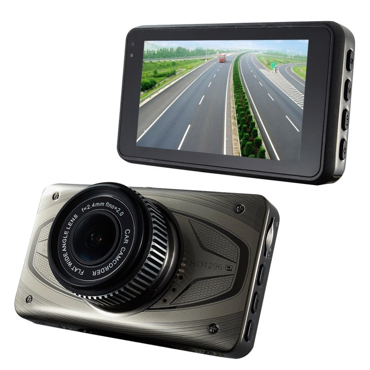 MX9 3 inch TFT Screen Car Recorder Camera 170 Degree Wide Angle Viewing, Support TF Card / ADAS / Motion Detection / Microphone / Speaker / M-JEPG / LED Indicator/G-Sensor