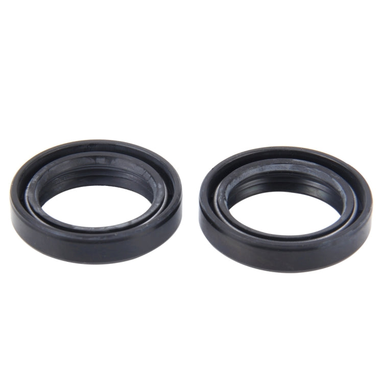 2 PCS Motorcycle Rubber Front Fork Damper Oil Seal Kit for CG125B/XF