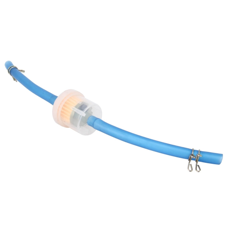 10 PCS Motorcycle Gas Inline Fuel Filter with Hose for CG125(Random Color Delivery)