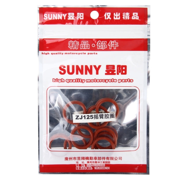 10 PCS Motorcycle Rubber Rocker Arm Ring for ZJ125