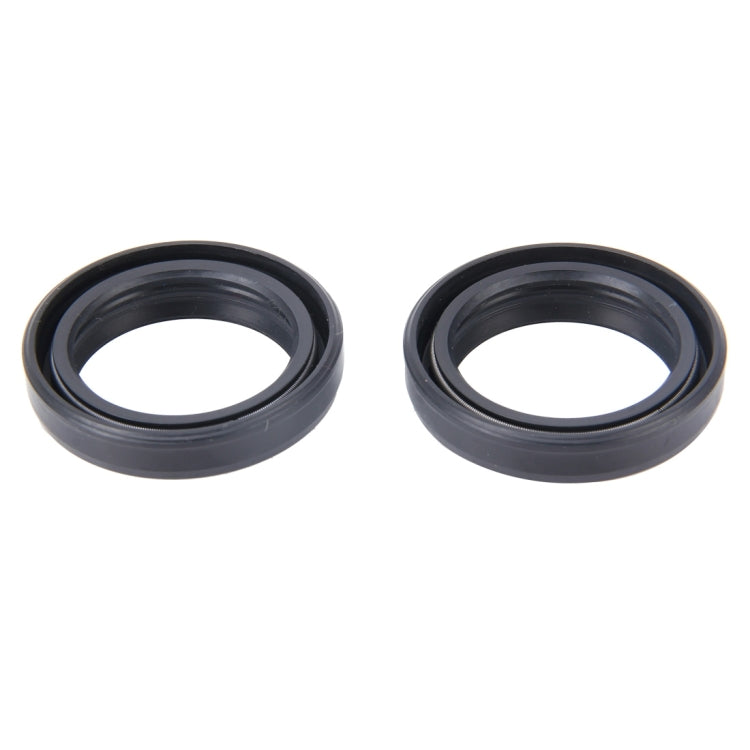 2 PCS Motorcycle Rubber Front Fork Damper Oil Seal Kit for ZY125