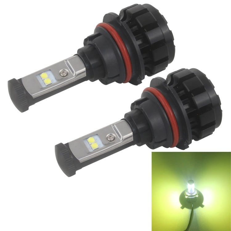 2 PCS 9007 40W 4800 LM 3000K IP67 Car Headlight with 4 CREE XPL Lamps, DC 9-30V
