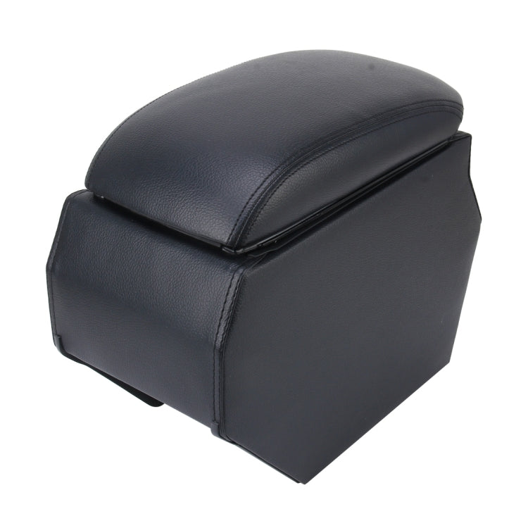 Car ABS Leather Wrapped Armrest Box with Fast Charge USB Holes and Cables for Peugeot 2008
