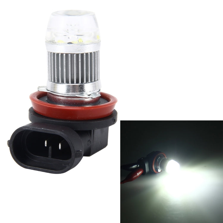 H8/H11 6W 600 LM 6000K Car Fog Lights with 6 CREE XB-D Lamps, DC 12V (White Light)
