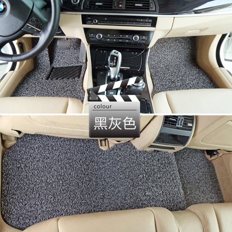 Universal 5-seat Car Anti-slippery Rubber Mat PVC Coil Soft Floor Protector Carpet, Length: