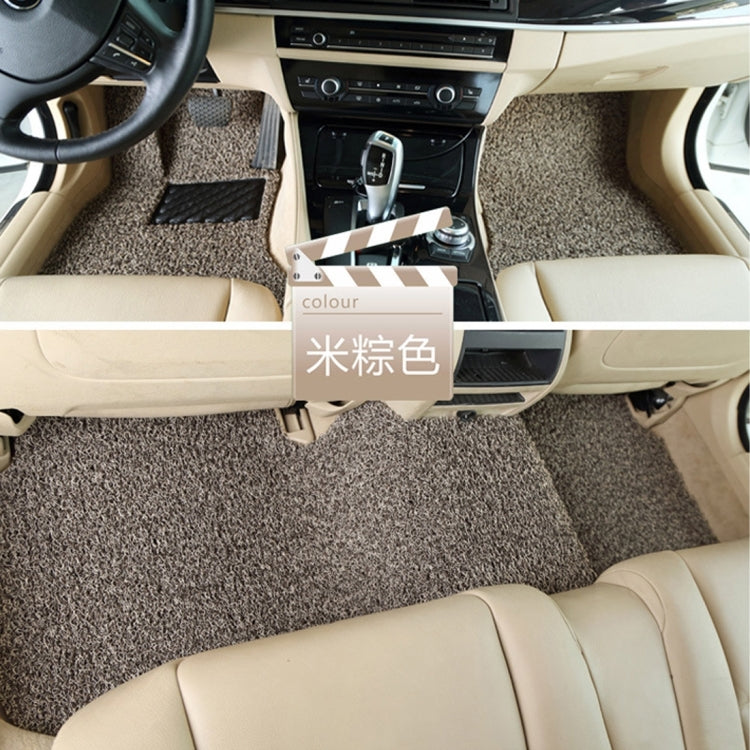 Universal 5-seat Car Anti-slippery Rubber Mat PVC Coil Soft Floor Protector Carpet, Length: