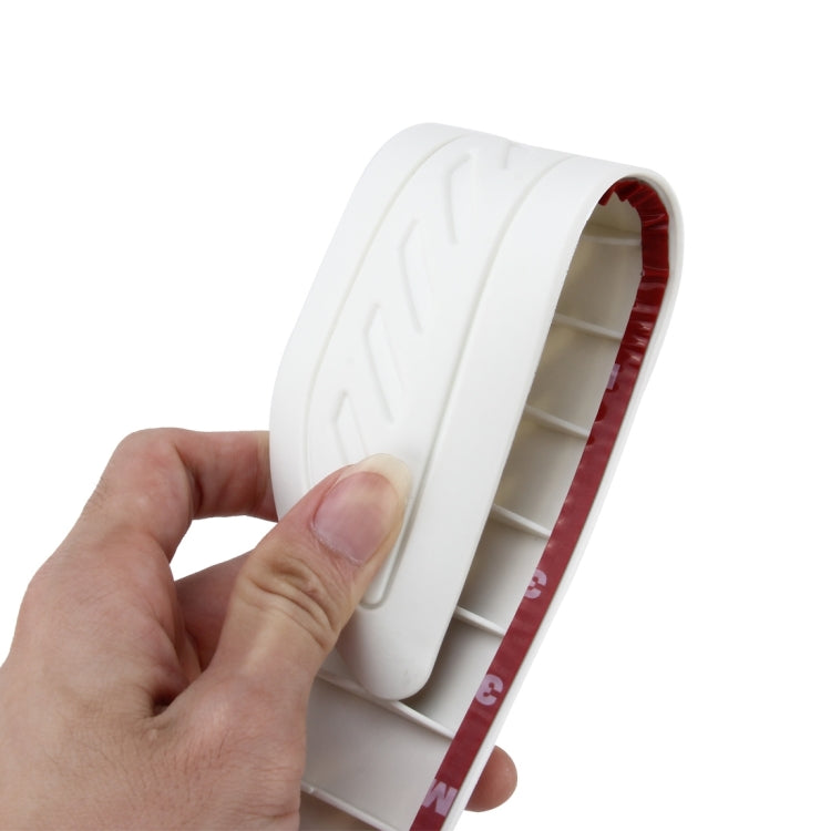 2 PCS Universal Car Auto Rubber Body Bumper Guard Protector Strip Sticker