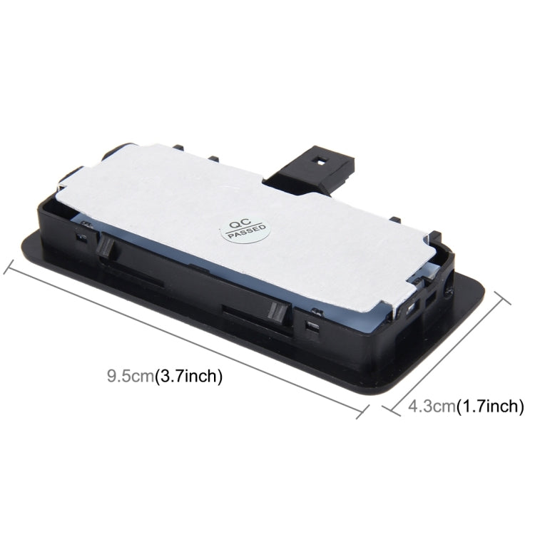 2 PCS White Light Car LED Vanity Mirror Lamp Lights with 18 SMD-3528 Lamps for BMW F10 / F11 / F07 / F01 / F02 / F03 / F04