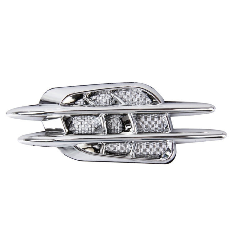 2 PCS Car Plastic Decorative Sticker, Size: 12.5 x 4.5cm