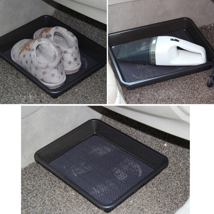 Car Auto PP Universal Shoes Storage Holder Organizer Tray for Car Office Family(No Include Anti-slippery Mat)