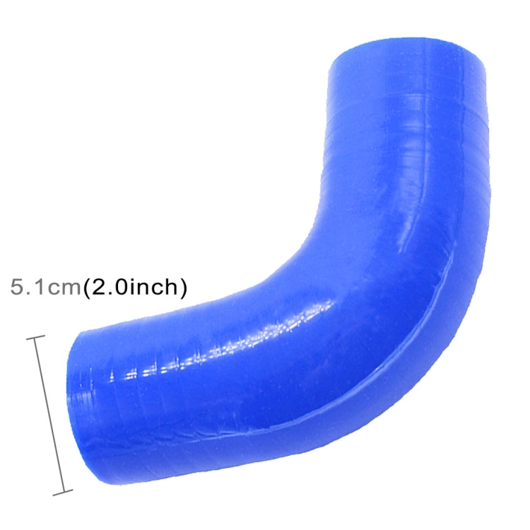 Car Auto 51mm Elbow 90 Degree Silicone Turbo Charger Connector Hose for Car Modification
