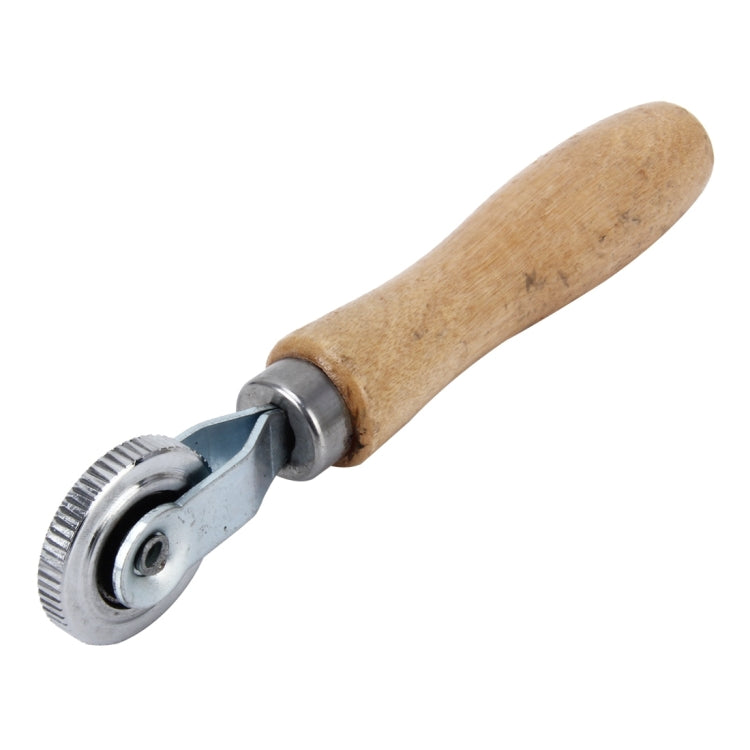 Car Auto Body Surface Window Wrapping Film Metal Gear Scraper Sticker Tool with Wood Handle