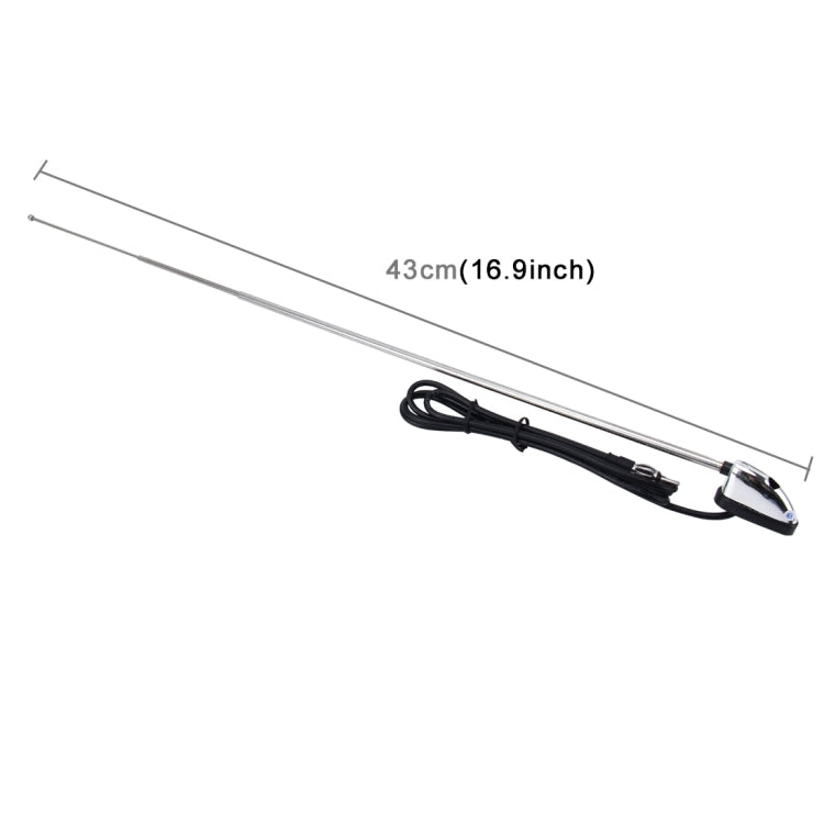 AH-928 Car Auto Roof Mount Universal Scalable FM/AM Antenna, Cable Length: 1.6m