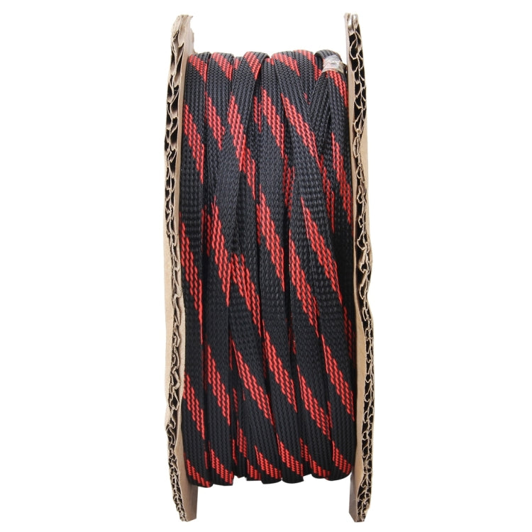 100m Car Nylon Weave Audio Cable Protective Cover