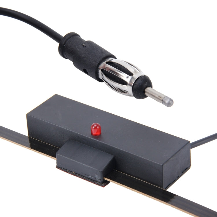 XIANGFENG LS-065 Car Auto Window Sticker Universal Adapter Radio FM Signal Amplifying Aerial, Cable Length: 1.9m