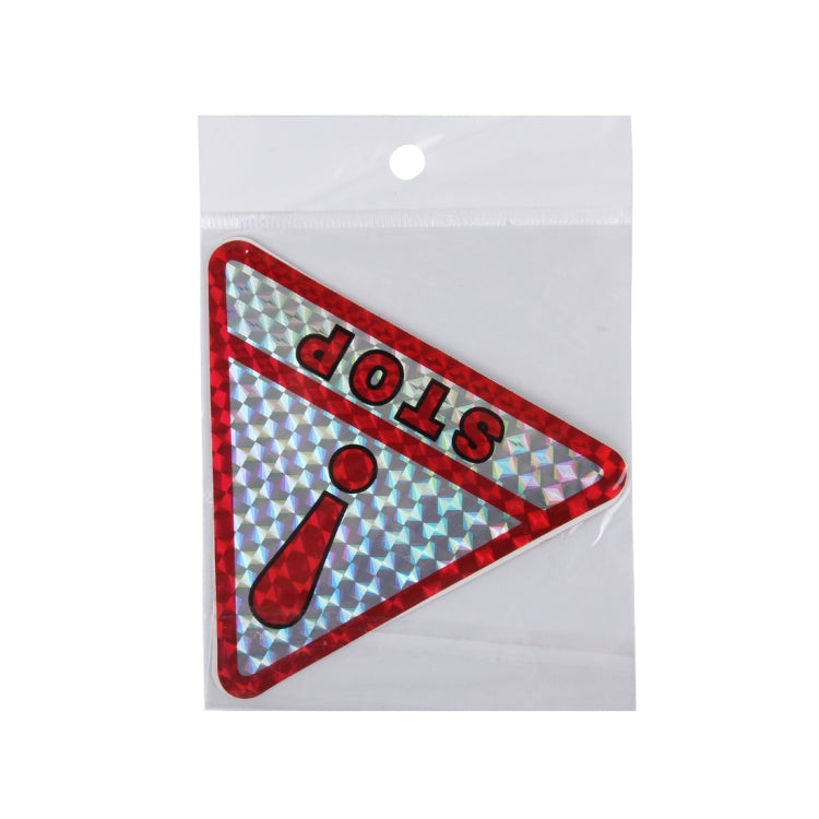 Auto Plastic Tail-crash-proof Car Sticker with Two PCS