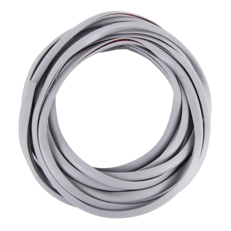 5m Car Decorative Strip PVC Chrome Decoration Strip Door Seal Window Seal