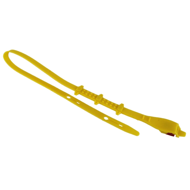 10 PCS Car Snow Tire Anti-skid Chains Yellow Chains for Family Car