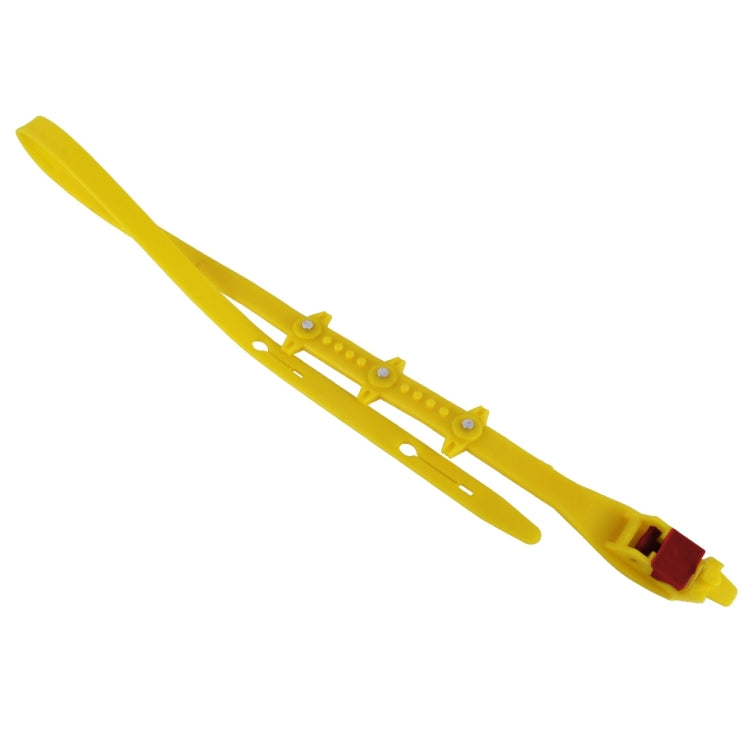 10 PCS Car Snow Tire Anti-skid Chains Yellow Chains for Family Car