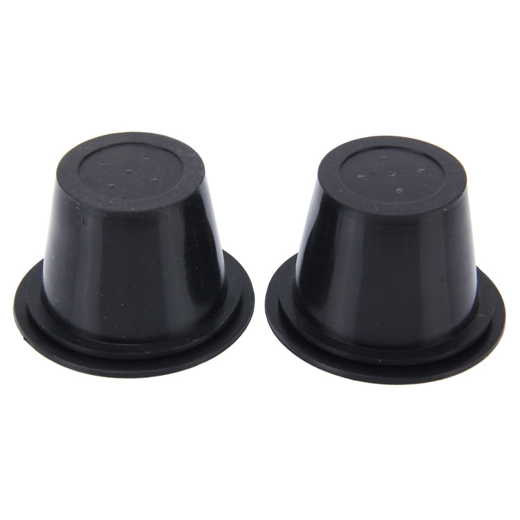 2 PCS Universal Car LED Headlight HID Xenon Lamp Silicone Dust Cover Seal Caps for Car Retrofit, Inner Diameter: 5cm