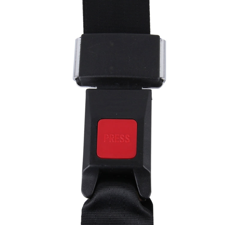 Autofriend ZY-352 2 PCS Universal Retractable 2 Point Auto Car Safety Seat Lap Belt Set Kit