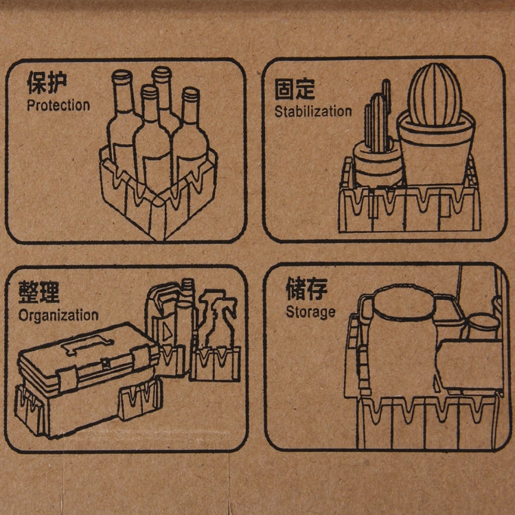 DM-018 4 PCS Assembly Multi-functional Vehicle Protection Stabilization Organization Storage High Quality Holder Kit