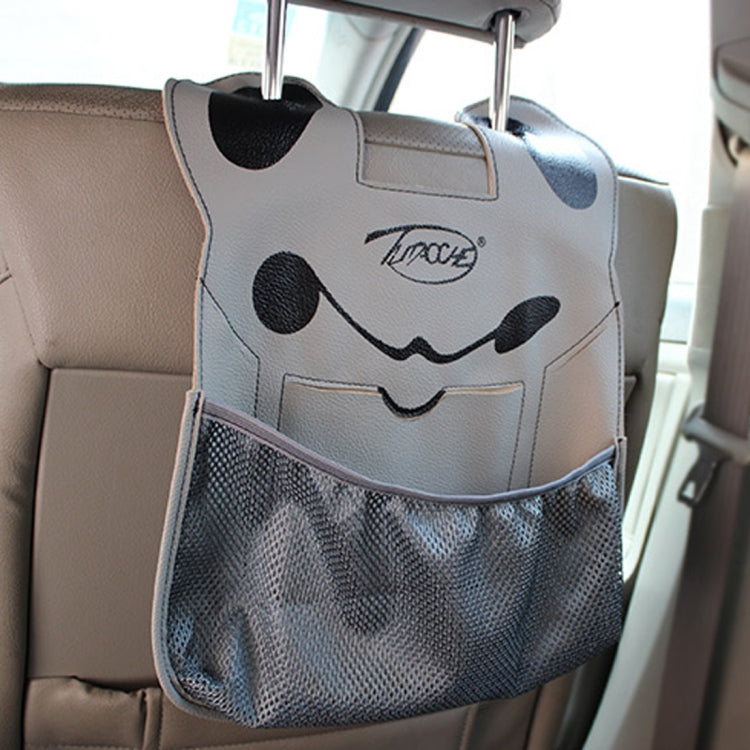 Cartoon Style Car Seat Back Organizer Car Seat Hanging Bag Storage for Snacks Drinks Books ipad and Phone