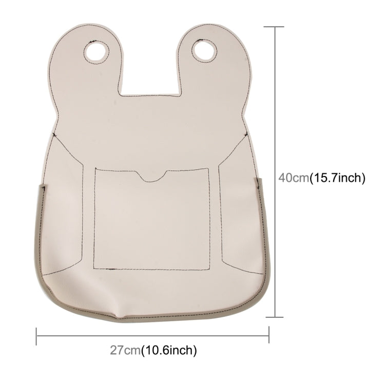 Cartoon Style Car Seat Back Organizer Car Seat Hanging Bag Storage for Snacks Drinks Books ipad and Phone