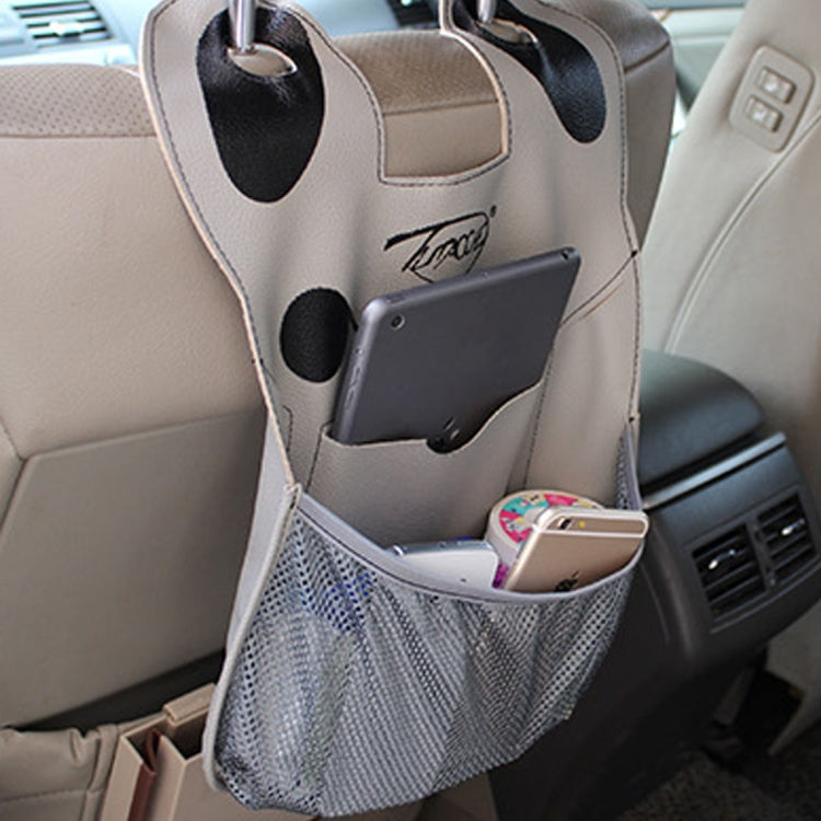 Cartoon Style Car Seat Back Organizer Car Seat Hanging Bag Storage for Snacks Drinks Books ipad and Phone