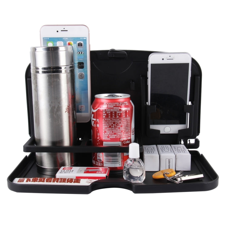 SHUNWEI SD-1509 Car Auto Back Seat Folding Table Drink Food Cup Tray Holder Stand Desk Multi-purpose Travel Dining Tray