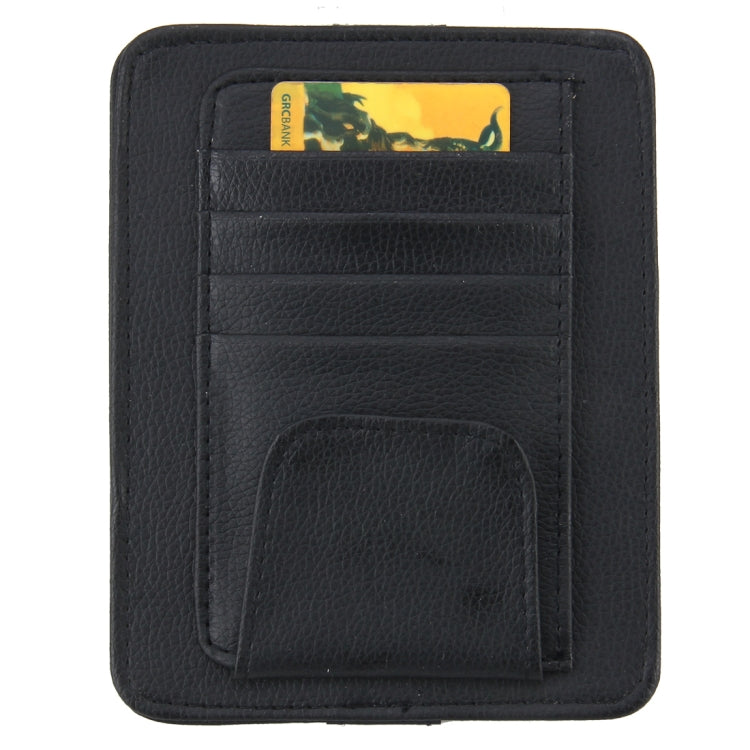 FUDAOCHE Multi-functional Auto Car Sun Visor Sunglass Holder Card CD Storage Holder Pouch Bag