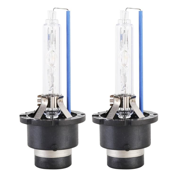 2 PCS D4S 35W 3800 LM 8000K HID Bulbs Xenon Lights Lamps, DC 12V(White Light)