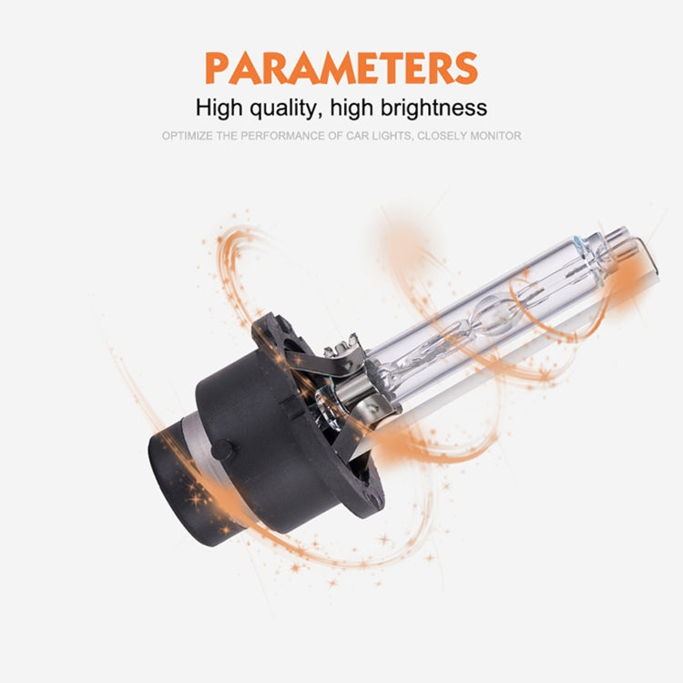 2 PCS D4S 35W 3800 LM 8000K HID Bulbs Xenon Lights Lamps, DC 12V(White Light)