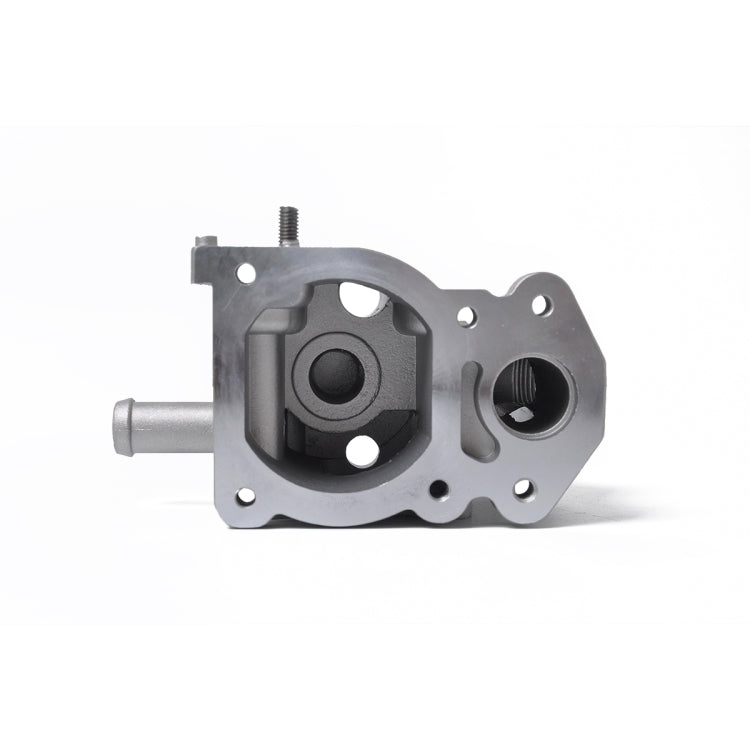 Car Coolant Thermostat Set Thermostat Housing Cover + Coolant Water Temperature Sensor 96817255 / 55591401 for Chevrolet / Opel