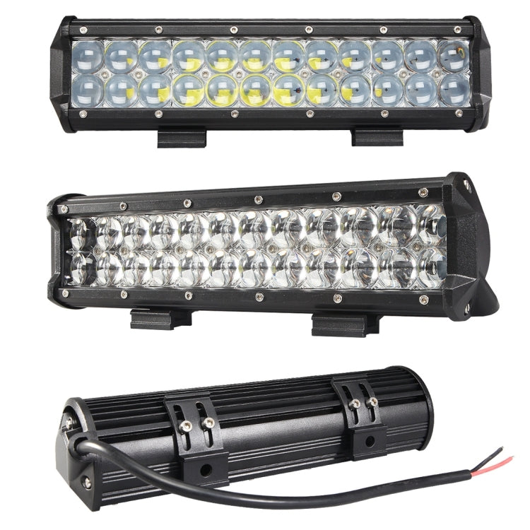 DC 10-30V 120W 12000LM 6000K Waterproof IP68 Vehicle Car Boat Marine External 5D Optical Work Lights Emergency Lights Adjustable 10 DegreeSpot Light LED Car Bulbs with 24 Intense CREE Lights(White Light)