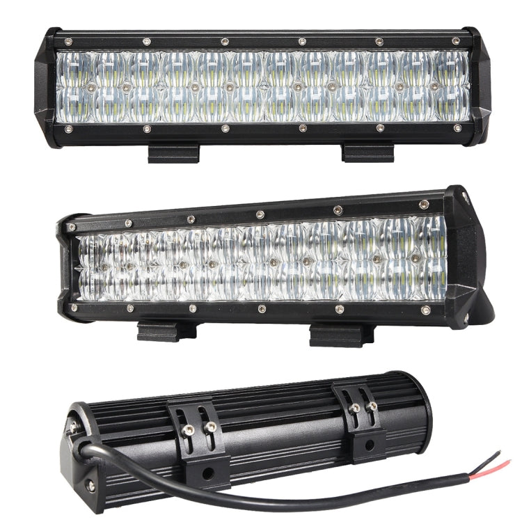 DC 10-30V 120W 12000LM 6000K Waterproof IP68 Vehicle Car Boat Marine External 5D Optical Work Lights Emergency Lights Adjustable 40 Degree Flood Light LED Car Bulbs with 24 Intense CREE Lights(White Light)