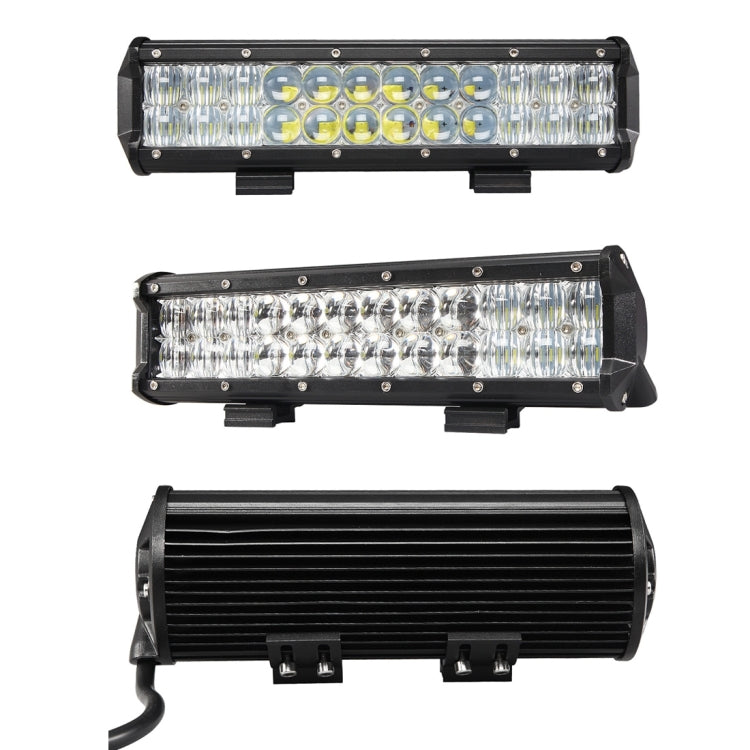 DC 10-30V 120W 12000LM 6000K Waterproof IP68 Vehicle Car Boat Marine External 5D Optical Work Lights Emergency Lights Adjustable 10 Degree Spot/40 Degree Flood Light LED Car Bulbs with 24Intense CREE Lights (White Light)
