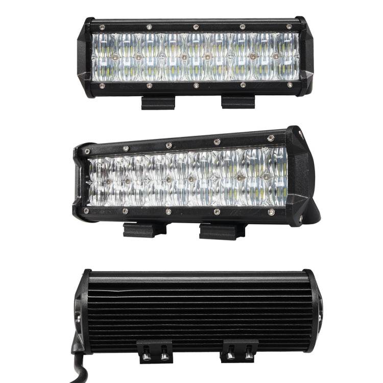 DC 10-30V 90W 9000LM 6000K Waterproof IP68 Vehicle Car Boat Marine External 5D Optical Work Lights Emergency Lights 40 Degrees Adjustable Flood Light LED Car Bulbs with 18 Intense CREE Lights (White Light)