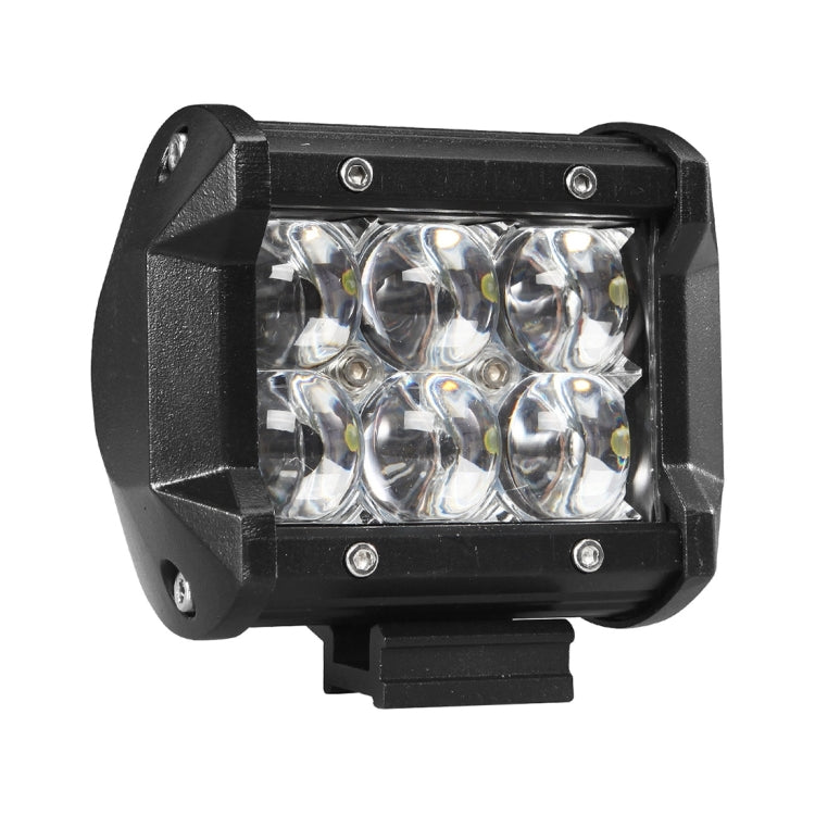 DC 10-30V 30W 3000LM 6000K Waterproof IP68 Vehicle Car Boat Marine External 5D Optical Work Lights Emergency Lights 10 Degrees Adjustable Spot Light LED Car Bulbs with 6 Intense CREE Lights (White Light)