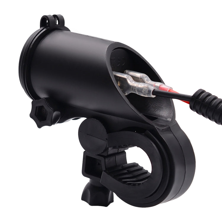 Motorcycle Faucet Dual USB Charger DC12-24V 4.2A IP66 with Aperture