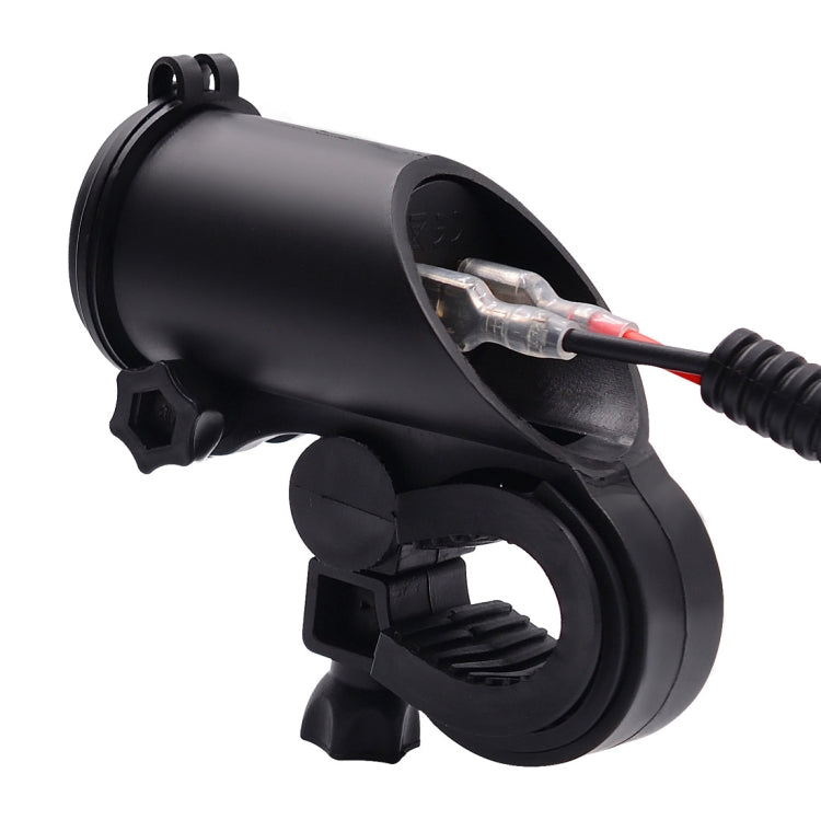 Motorcycle Faucet Dual USB Charger DC12-24V 4.2A IP66 with Aperture