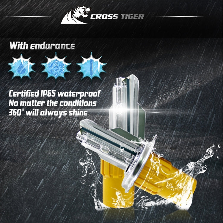 One Set 9003 H4 HB2 AC 12V 55W 5500LM IP65 Waterproof Xenon Lamps 6000K Car Light Headlight HID Xenon Bulb Kit