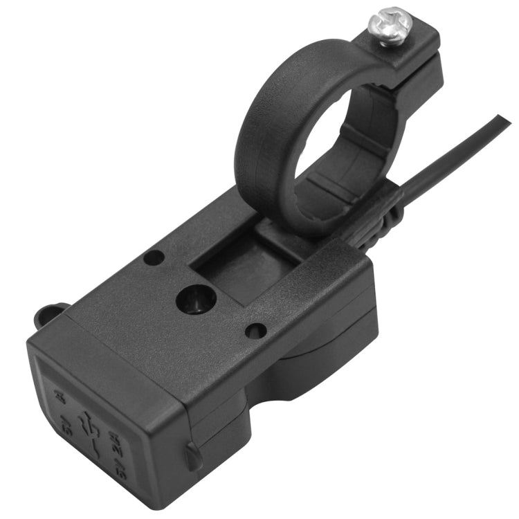 Motorcycle Waterproof 3.1A Dual USB Fast Charger Adapter with Switch