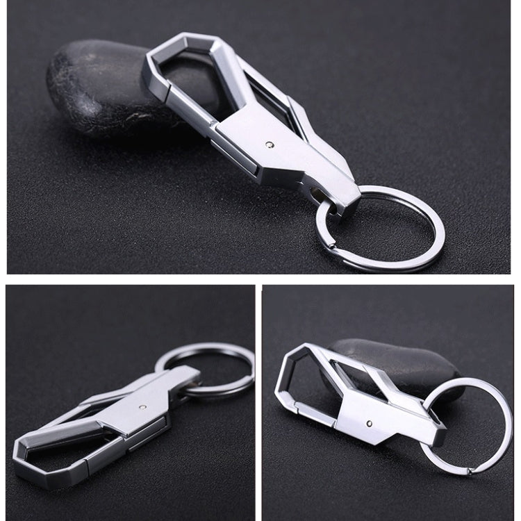 10 PCS Metal Keychain Men Car Creative Pendant, Random Color Delivery
