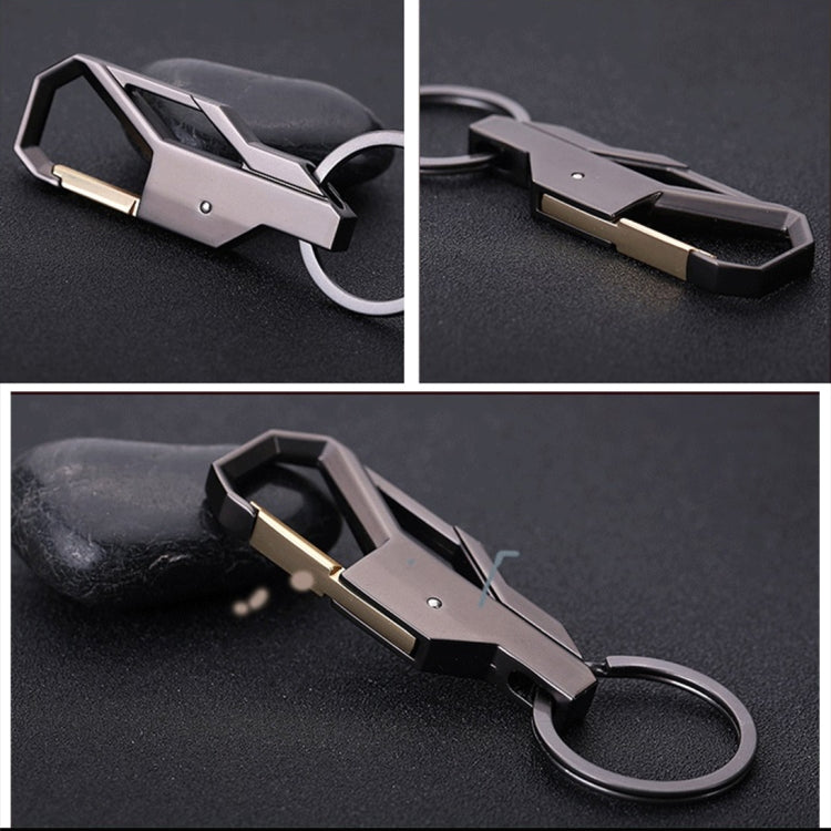 10 PCS Metal Keychain Men Car Creative Pendant, Random Color Delivery