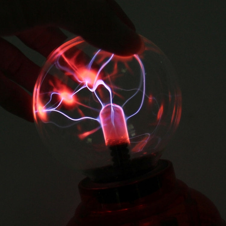 Car Auto Plasma Magic Ball Sphere Lightening Lamp with Hand-Touching Changing Pattern Model