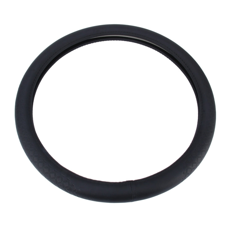 Knit Weave Texture Universal Leather Car Steering Wheel Cover Sets Four Seasons General